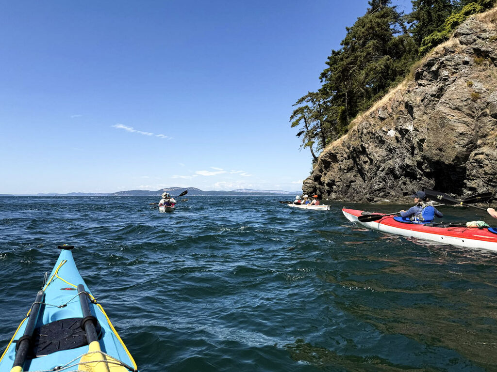 Day paddles in the Salish Sea