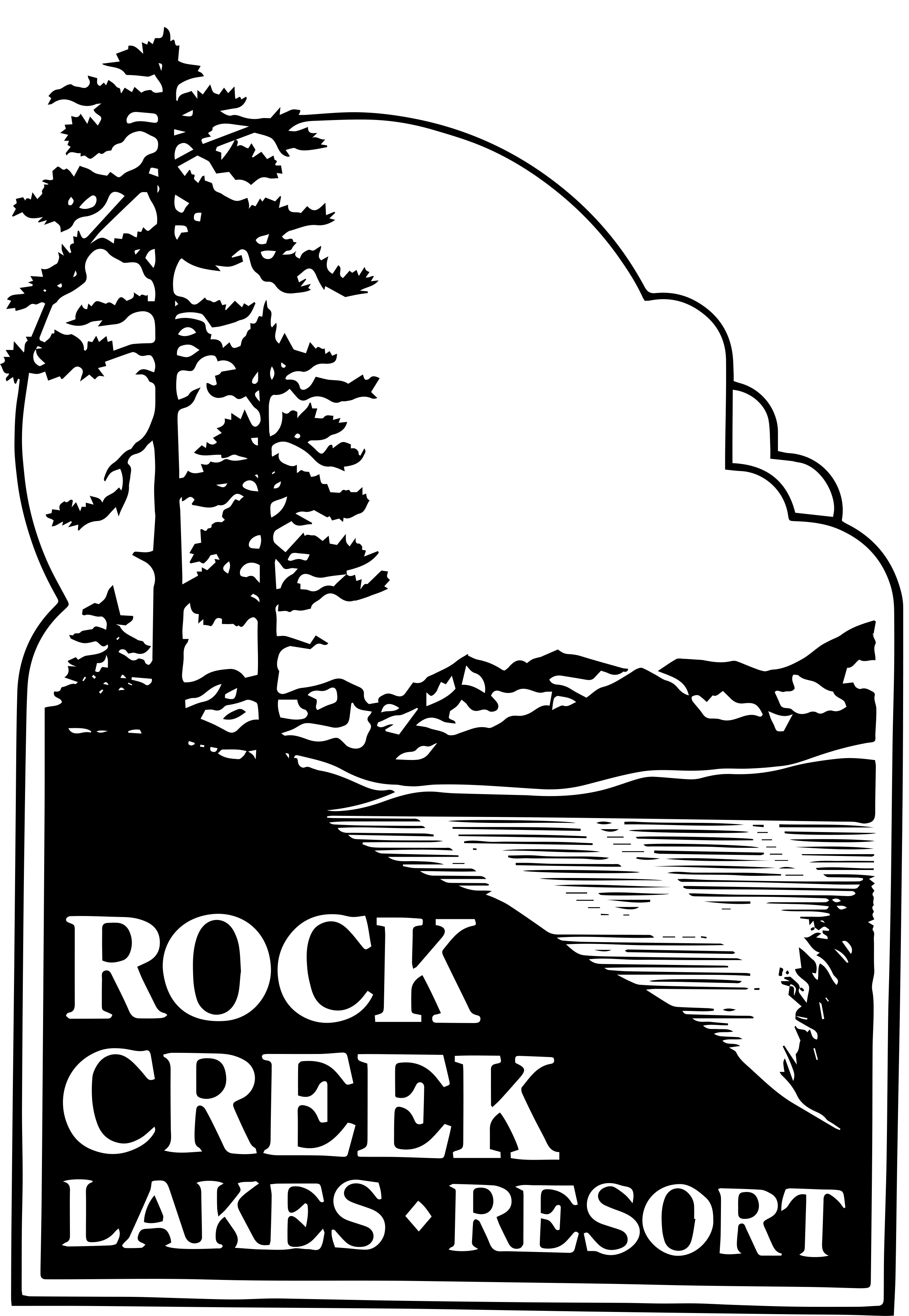 Rock Creek Lakes Resort Logo