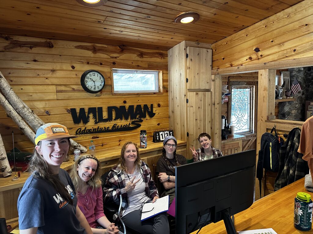 Nora leading the office team through their first day of training!