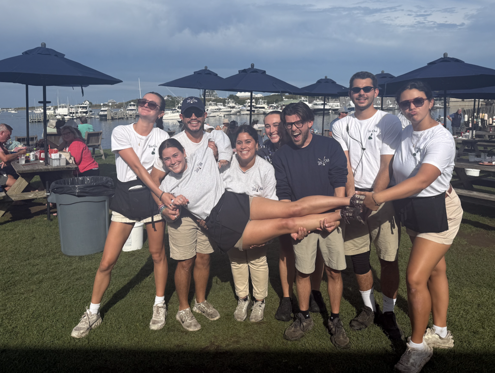 Always fun on the lawn at The Oar!