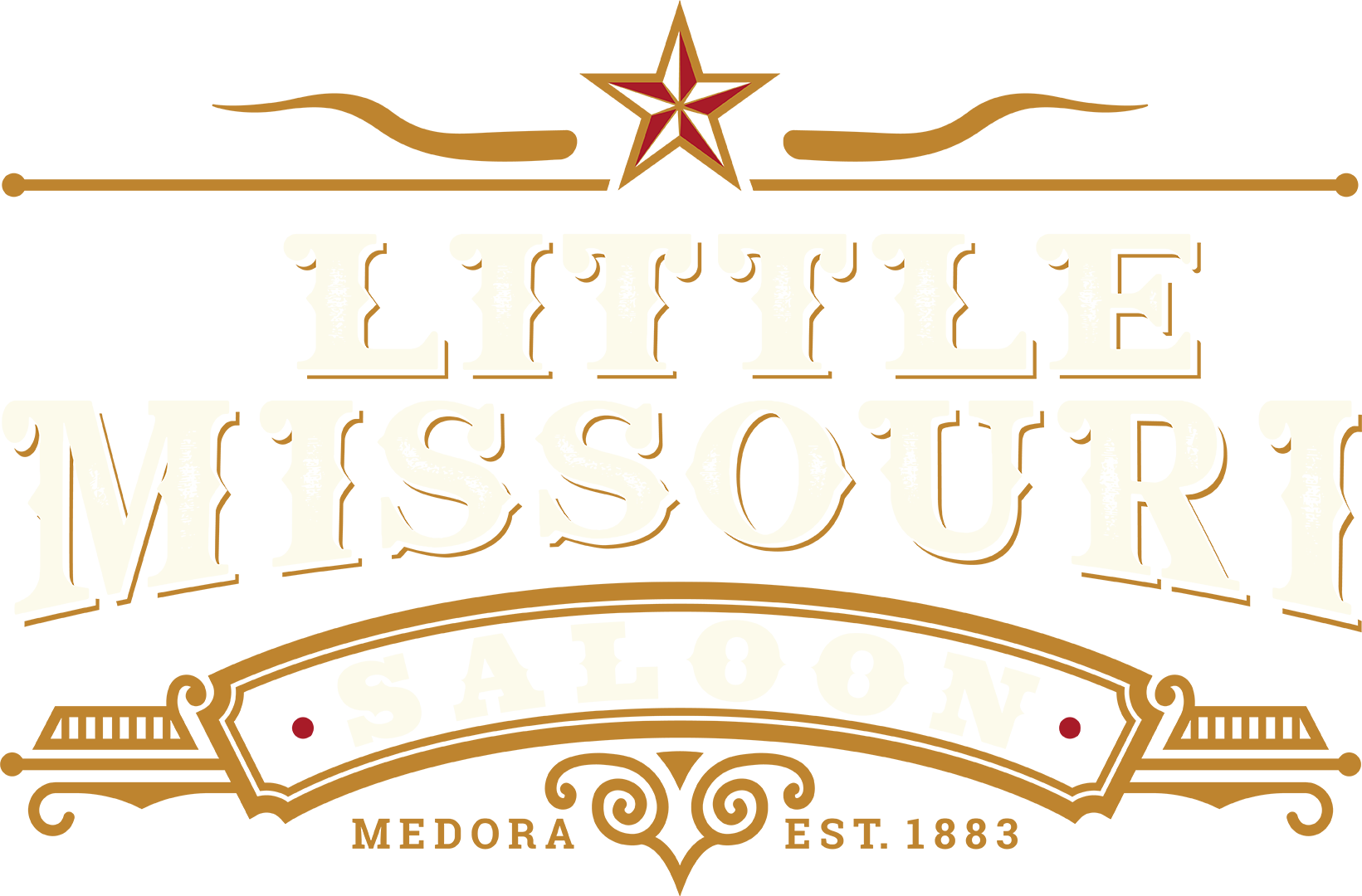 Historic Little Missouri Saloon & AmericInn Hotel Logo