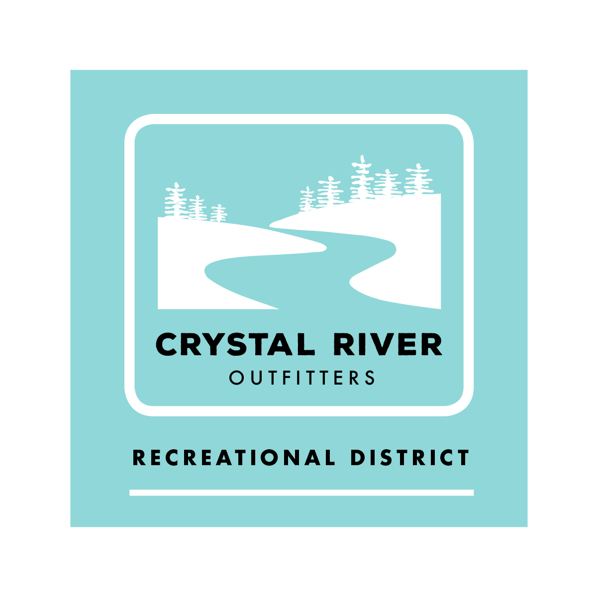 Crystal River Outfitters Recreational District Logo
