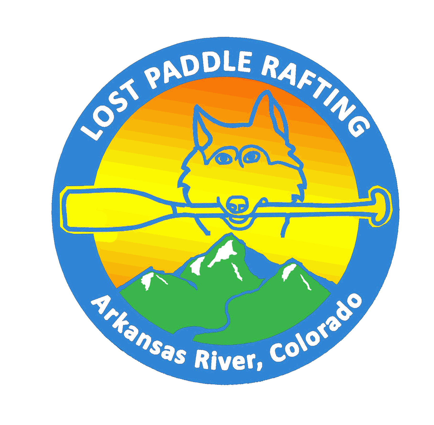 Lost Paddle Rafting Logo