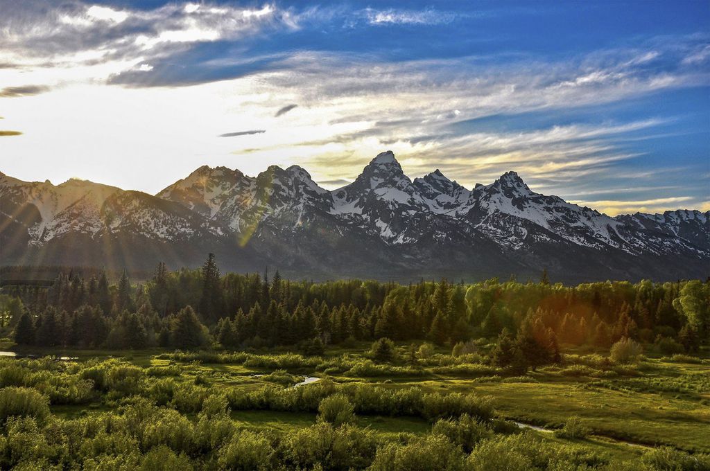 Grand Teton Mountain Range