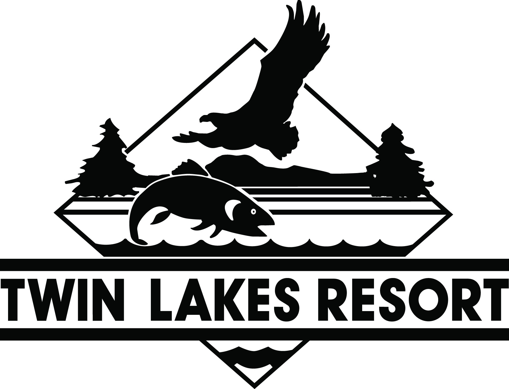 Twin Lakes Resort Logo
