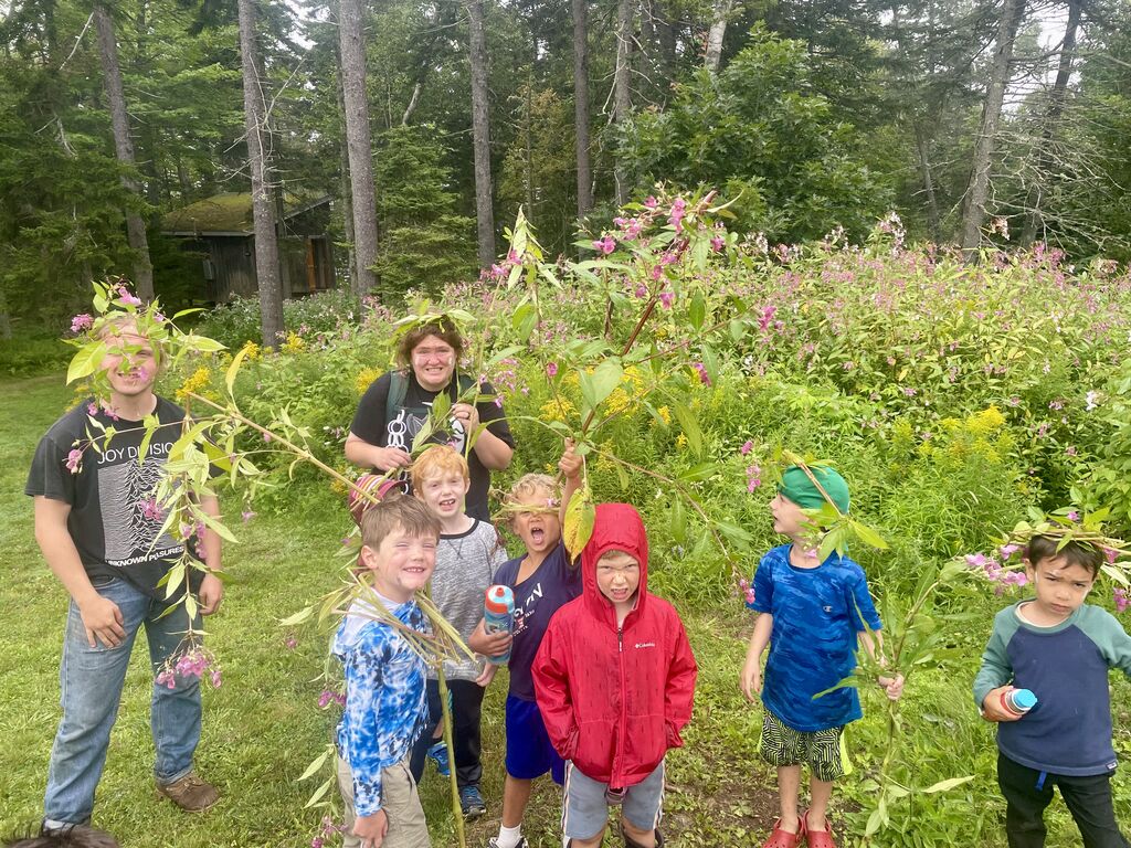 Day Camp Group at Blueberry Cove