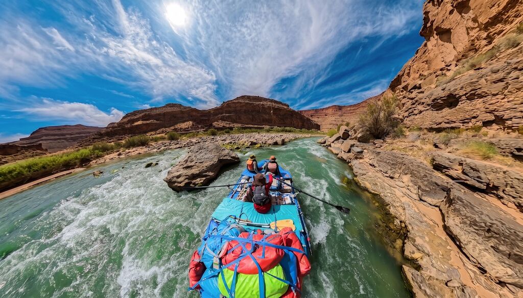 Hitting the rapids