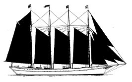 Downeast Windjammer Cruise Lines LLC Logo