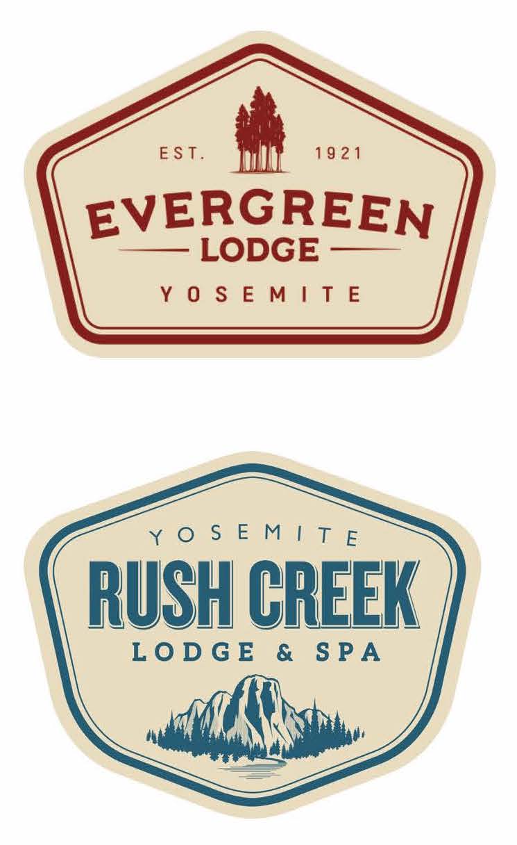 Evergreen Lodge & Rush Creek Lodge at Yosemite Logo