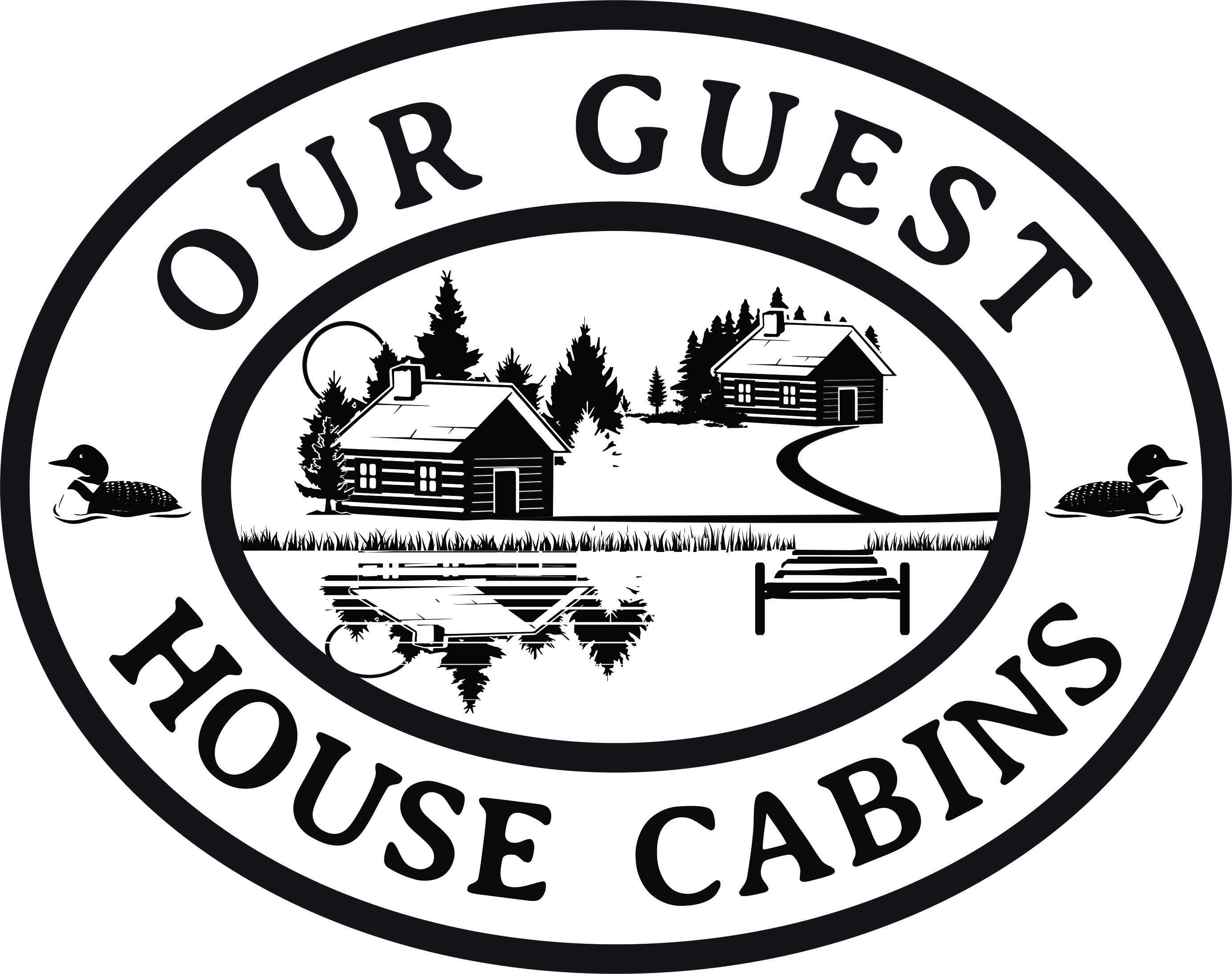 Our Guest House Cabins Logo