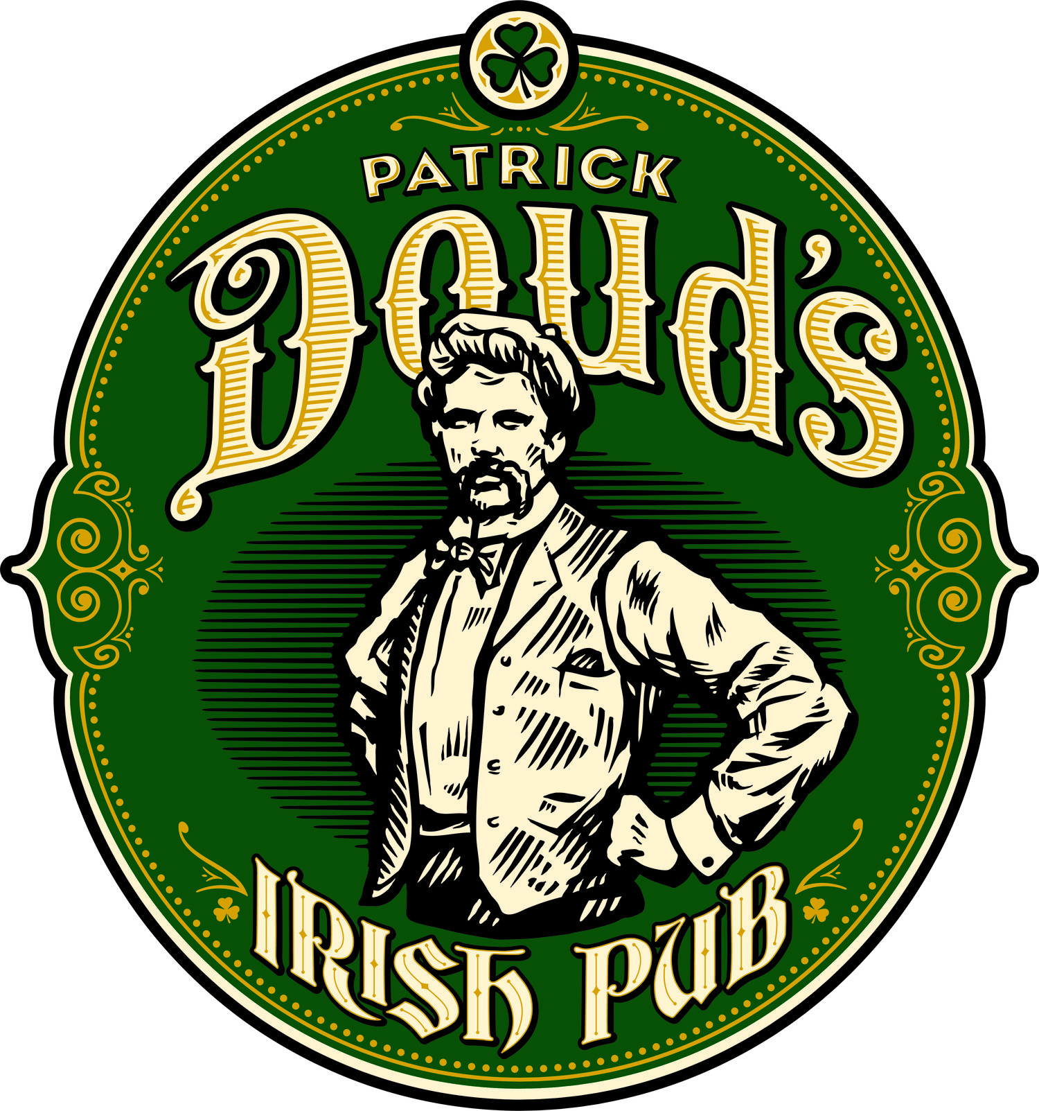 Patrick Doud's Pub Logo