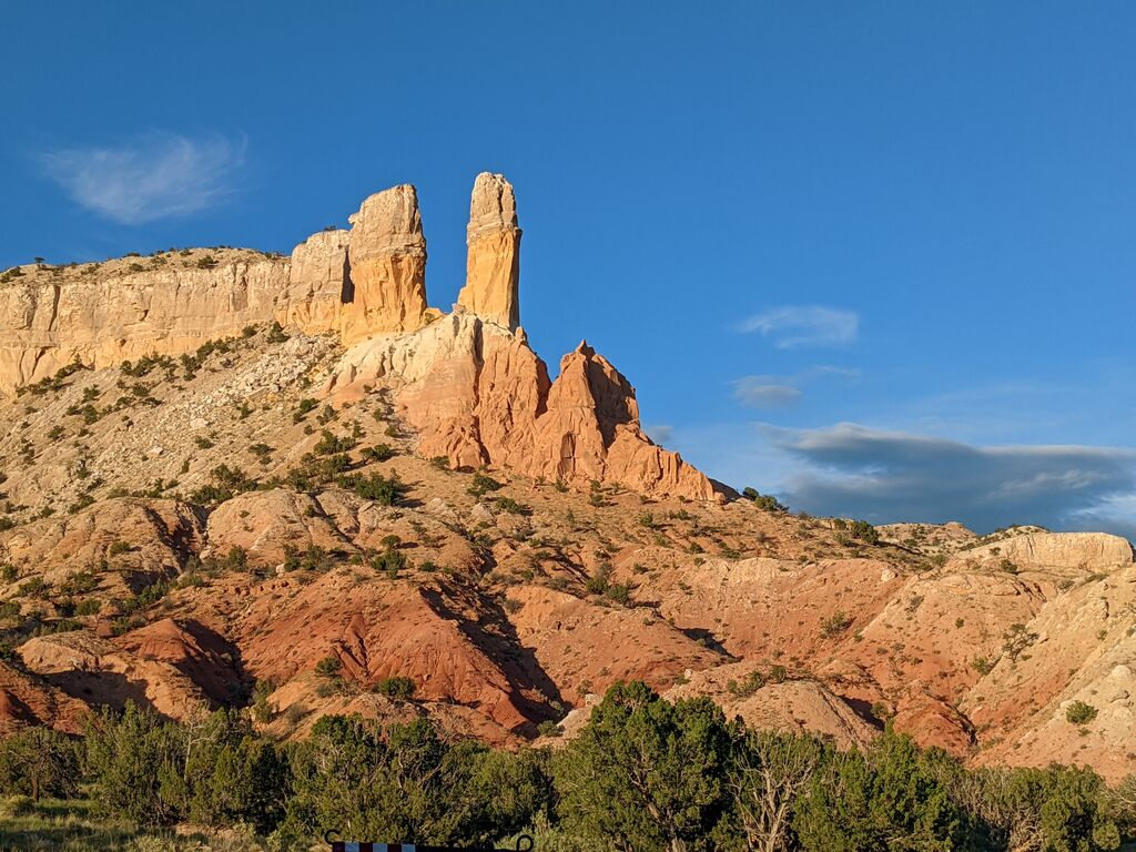 The wonder of Chimney Rock hike at Ghost Ranch.