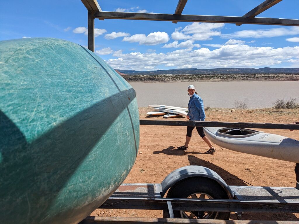 Spring preparations for waterfront activities