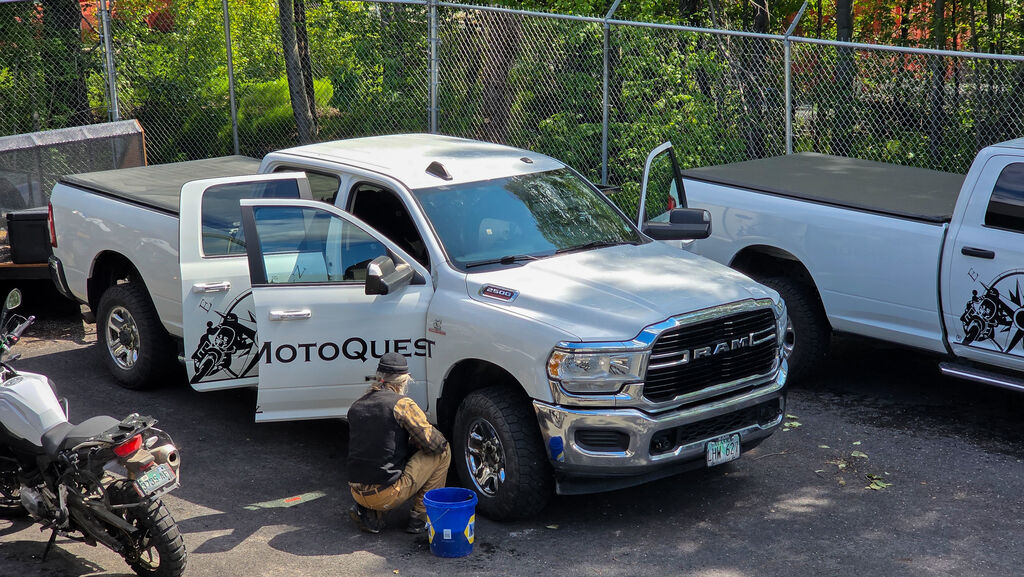 Our support rigs Bandit and Leroy