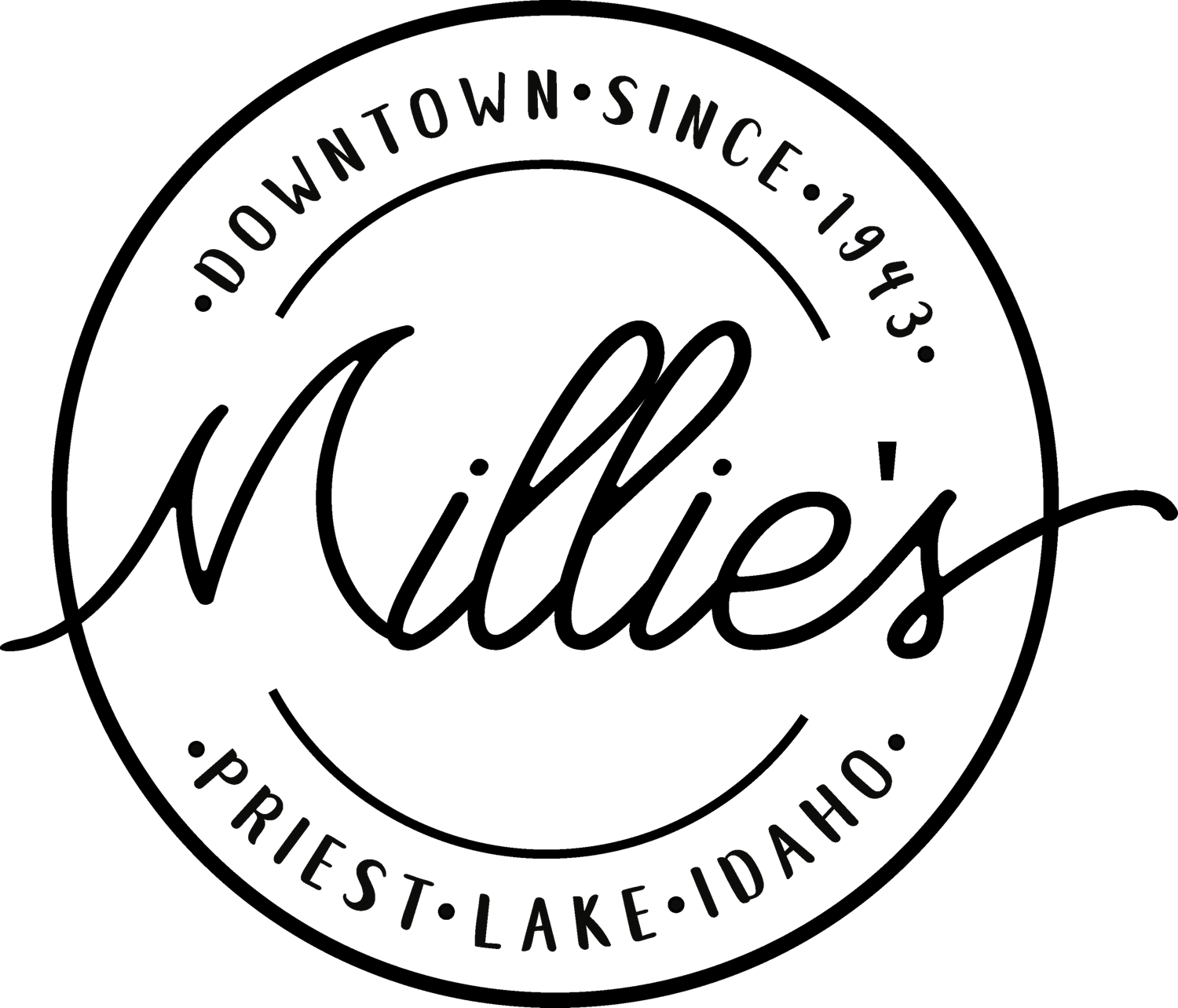 Millies at Priest Lake Logo