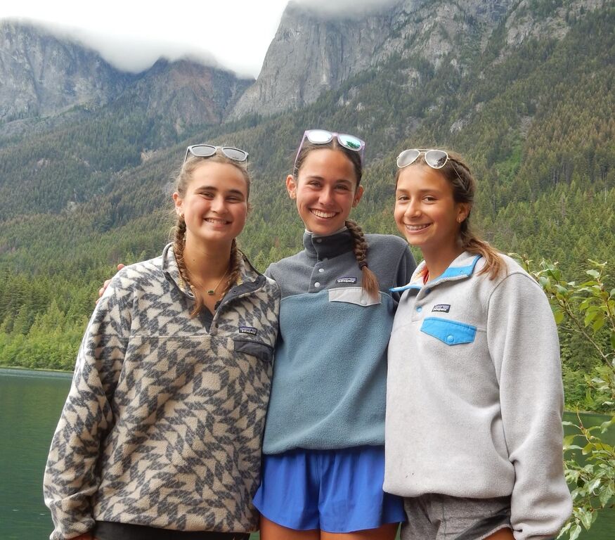 All smiles after a day of backpacking