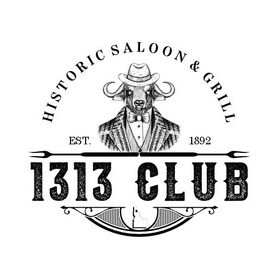 1313 Club Historic Saloon & Grill Logo