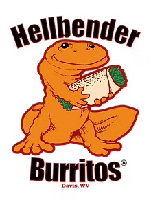 Hellbender Burritos Logo