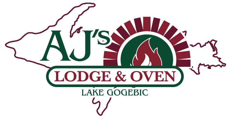 AJ's Lodge and Oven Logo