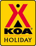 St Mary / East Glacier KOA Logo