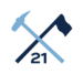 21 Golf Club Logo
