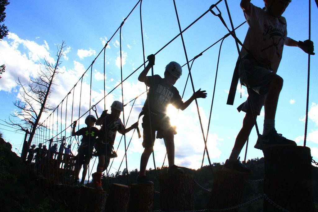 Ziplining