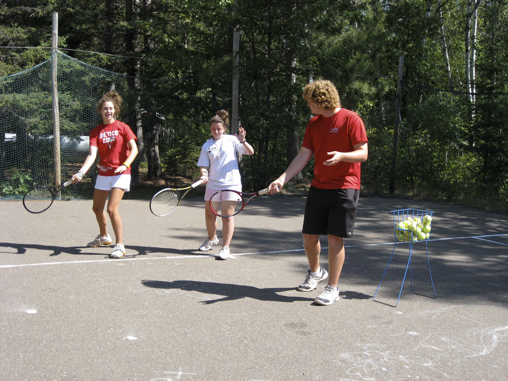 Tennis lesson