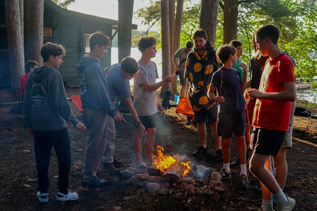 Fires + s'mores = nostalgia