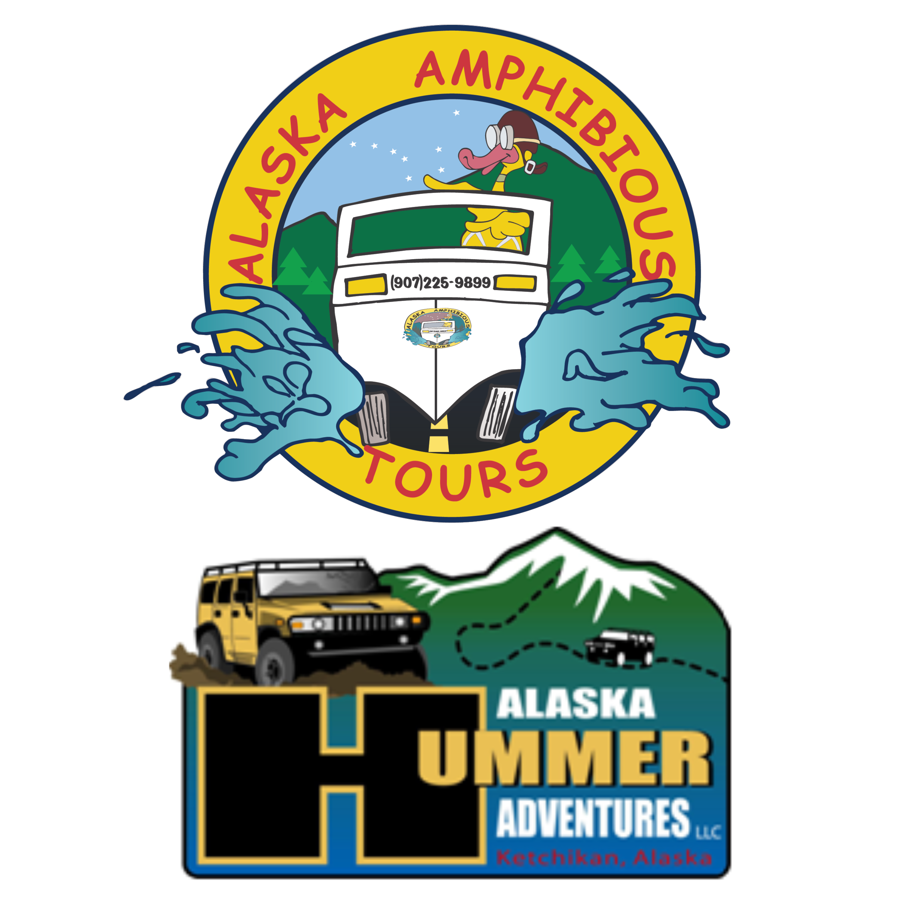 Ketchikan Duck Tour & Alaska Hummer Adventures Logo